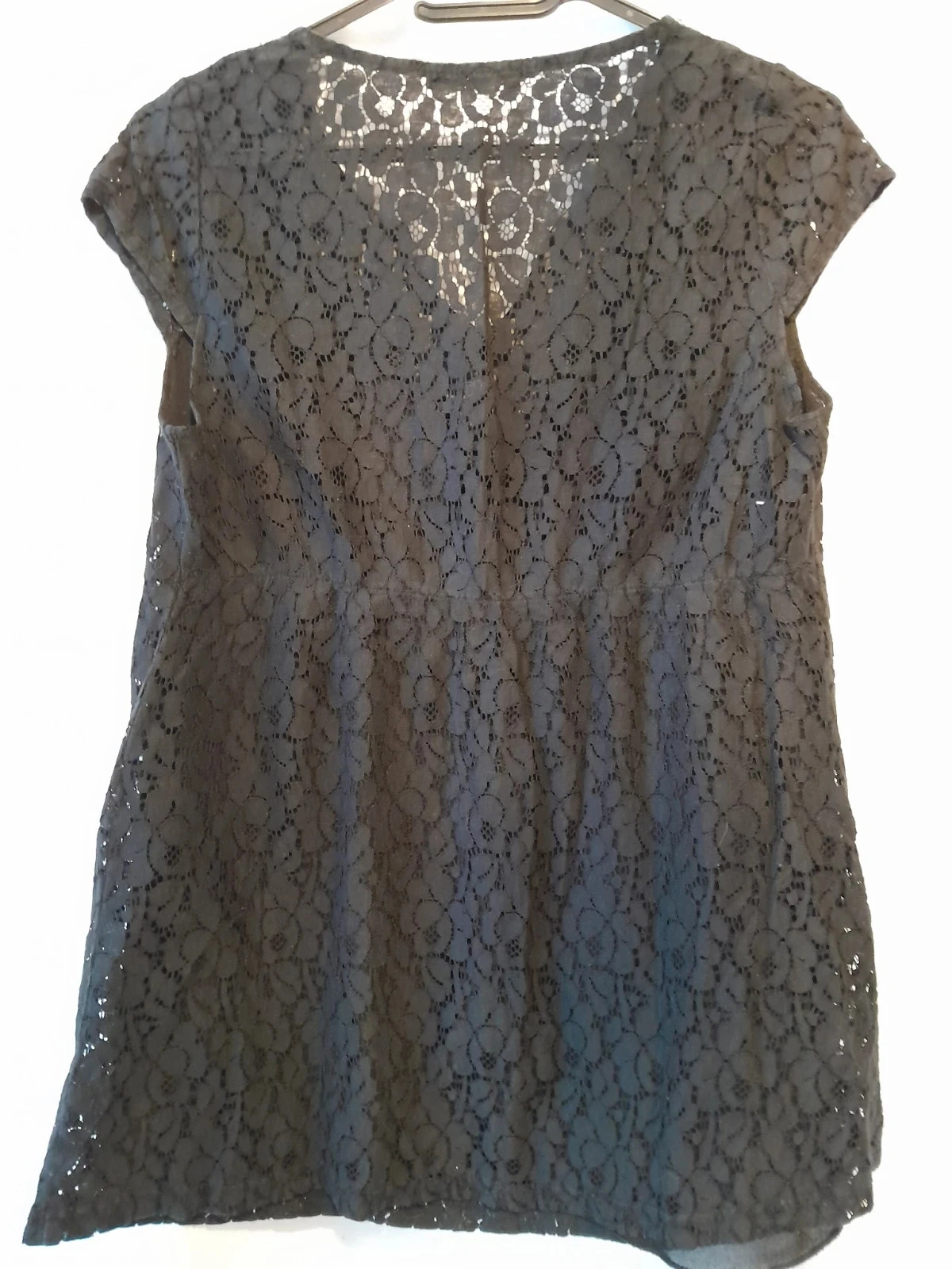 Blusa preta, renda e strass, Tamanho 38/40 – photo 10